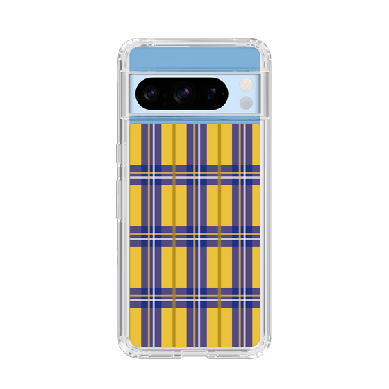 スリムプロテクションケース［ Tartan Check - Yellow ］