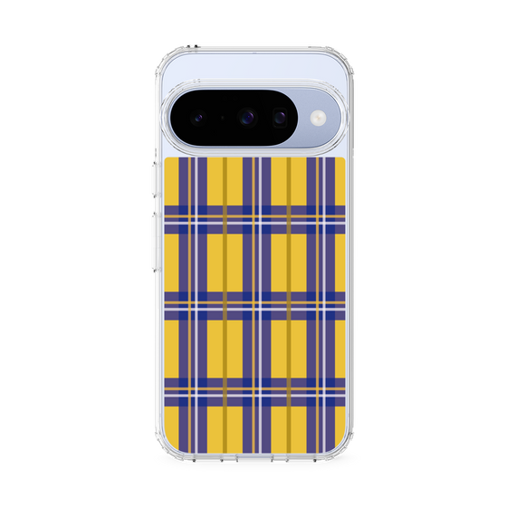 スリムプロテクションケース［ Tartan Check - Yellow ］