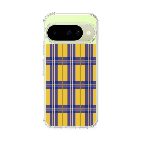 スリムプロテクションケース［ Tartan Check - Yellow ］
