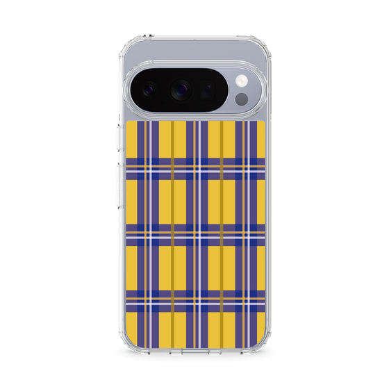 スリムプロテクションケース［ Tartan Check - Yellow ］