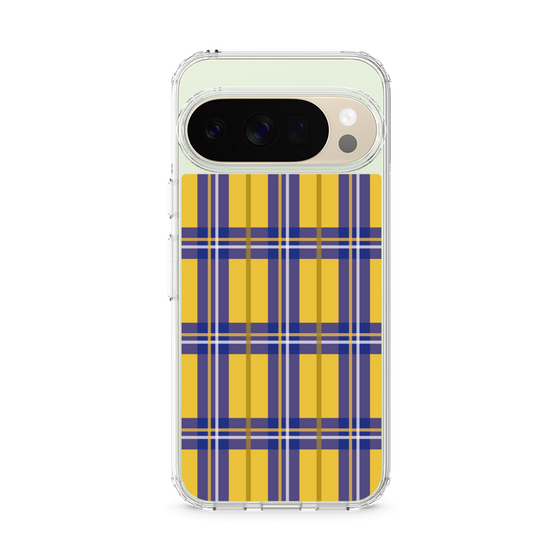 スリムプロテクションケース［ Tartan Check - Yellow ］