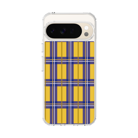 スリムプロテクションケース［ Tartan Check - Yellow ］