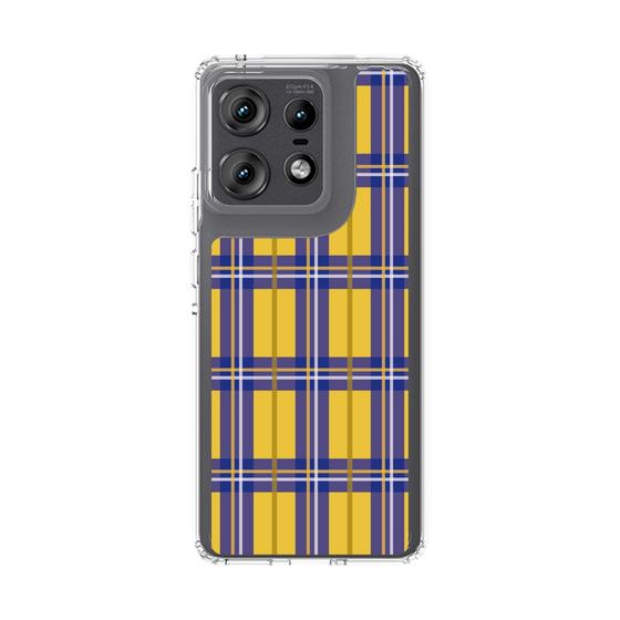 スリムプロテクションケース［ Tartan Check - Yellow ］