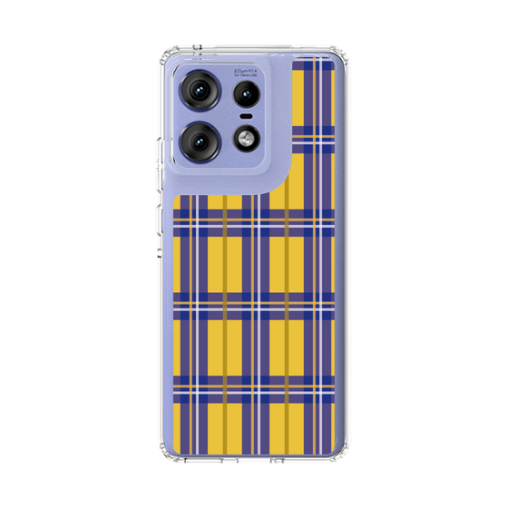 スリムプロテクションケース［ Tartan Check - Yellow ］