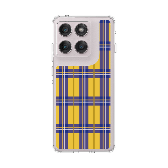 スリムプロテクションケース［ Tartan Check - Yellow ］