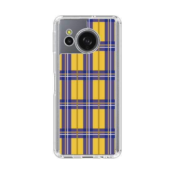 スリムプロテクションケース［ Tartan Check - Yellow ］