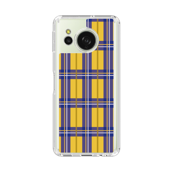 スリムプロテクションケース［ Tartan Check - Yellow ］