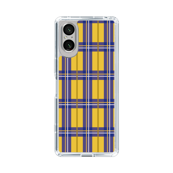 スリムプロテクションケース［ Tartan Check - Yellow ］