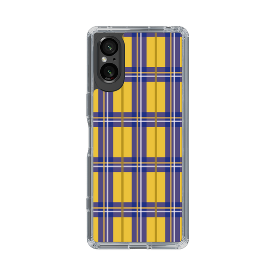 スリムプロテクションケース［ Tartan Check - Yellow ］