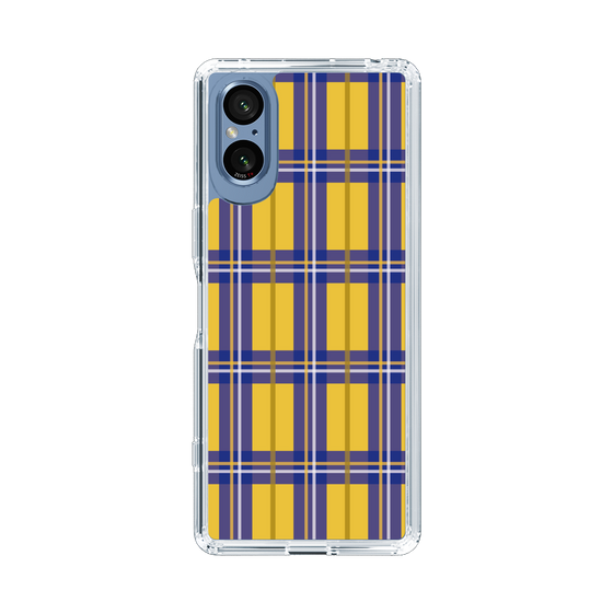 スリムプロテクションケース［ Tartan Check - Yellow ］