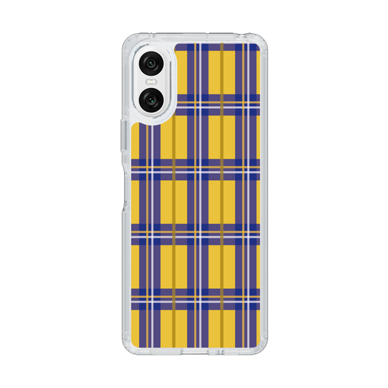 スリムプロテクションケース［ Tartan Check - Yellow ］