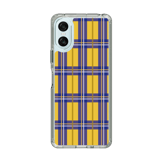 スリムプロテクションケース［ Tartan Check - Yellow ］