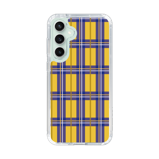 スリムプロテクションケース［ Tartan Check - Yellow ］