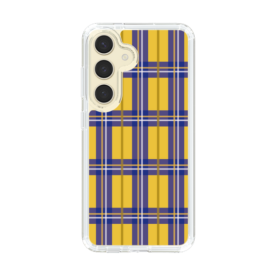 スリムプロテクションケース［ Tartan Check - Yellow ］