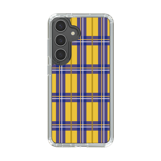 スリムプロテクションケース［ Tartan Check - Yellow ］