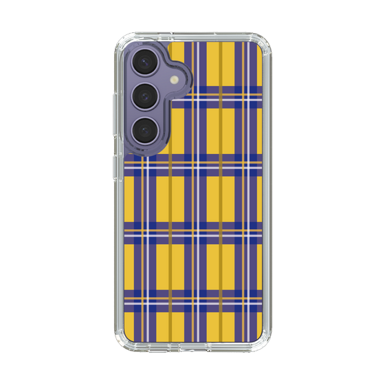 スリムプロテクションケース［ Tartan Check - Yellow ］