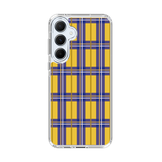 スリムプロテクションケース［ Tartan Check - Yellow ］