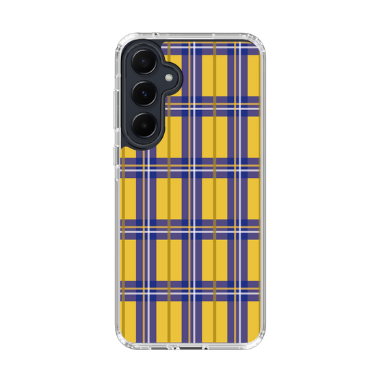 スリムプロテクションケース［ Tartan Check - Yellow ］