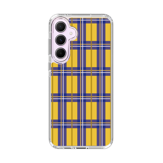 スリムプロテクションケース［ Tartan Check - Yellow ］