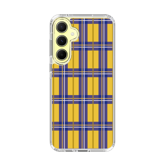 スリムプロテクションケース［ Tartan Check - Yellow ］