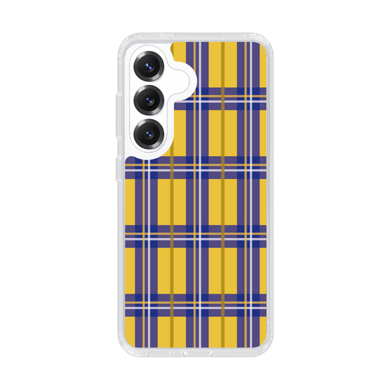 スリムプロテクションケース［ Tartan Check - Yellow ］