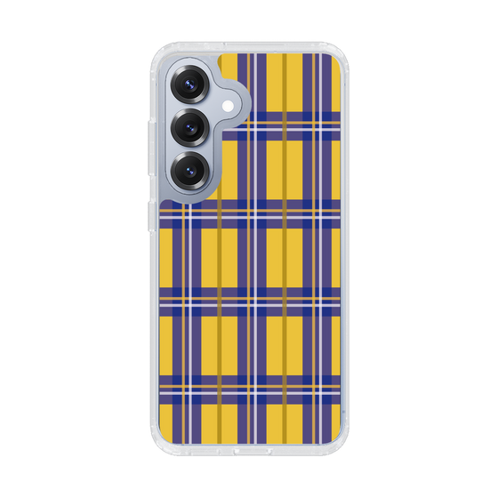 スリムプロテクションケース［ Tartan Check - Yellow ］