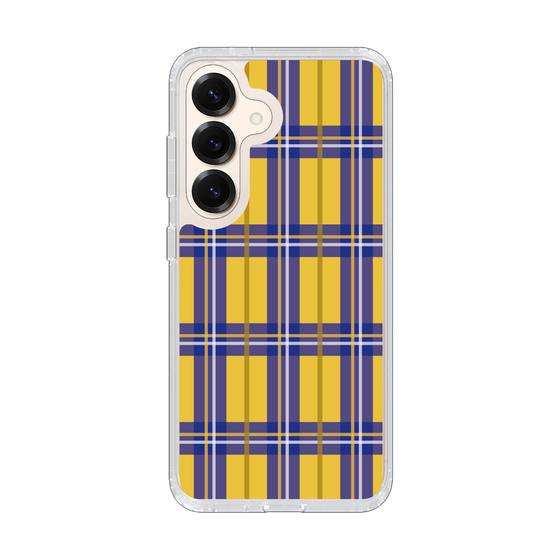 スリムプロテクションケース［ Tartan Check - Yellow ］