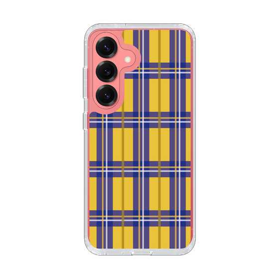 スリムプロテクションケース［ Tartan Check - Yellow ］