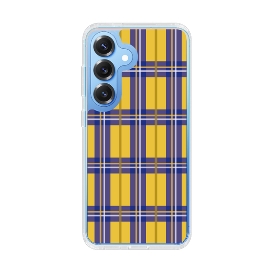 スリムプロテクションケース［ Tartan Check - Yellow ］