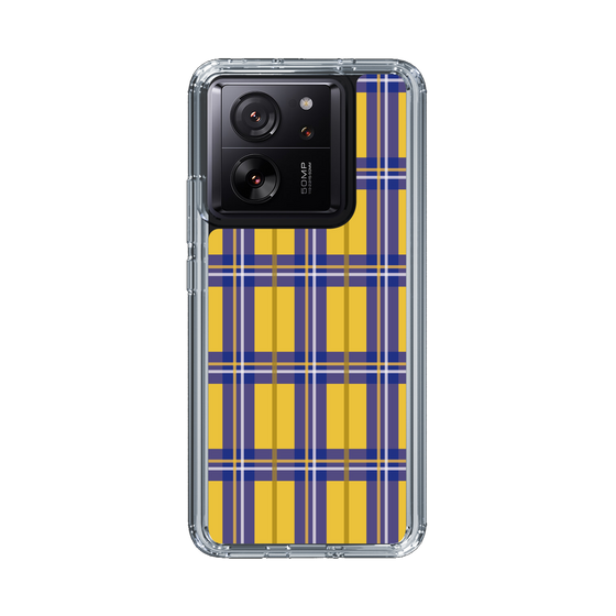 スリムプロテクションケース［ Tartan Check - Yellow ］