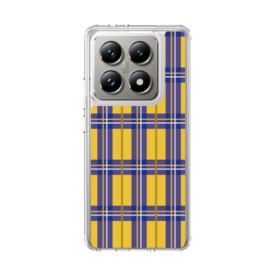 スリムプロテクションケース［ Tartan Check - Yellow ］