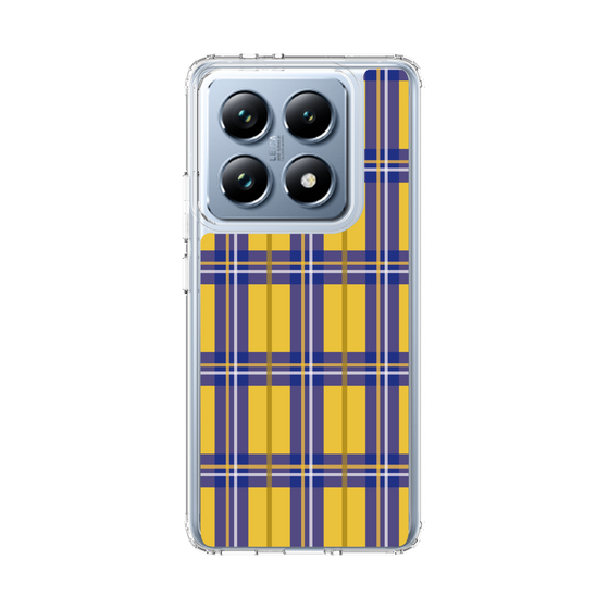 スリムプロテクションケース［ Tartan Check - Yellow ］