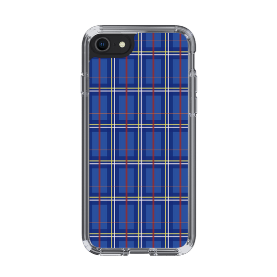 スリムプロテクションケース［ Tartan Check - Blue ］