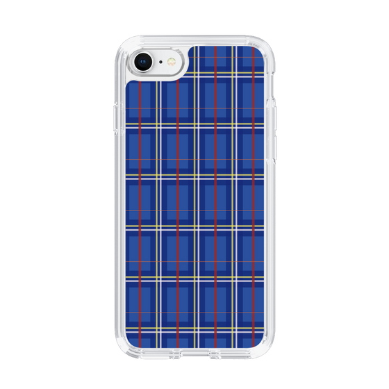 スリムプロテクションケース［ Tartan Check - Blue ］