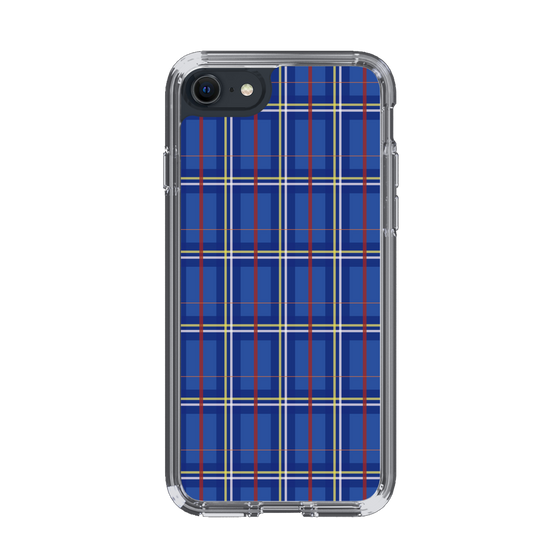 スリムプロテクションケース［ Tartan Check - Blue ］