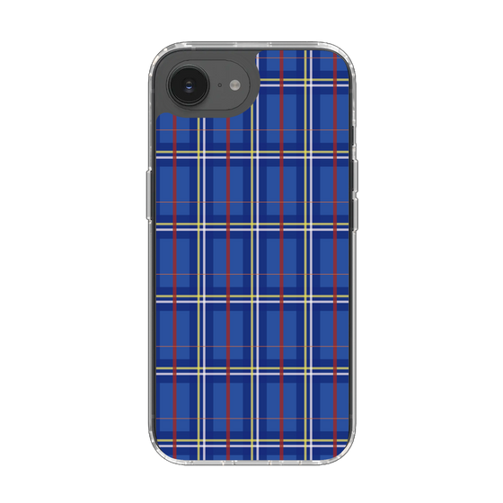 スリムプロテクションケース［ Tartan Check - Blue ］