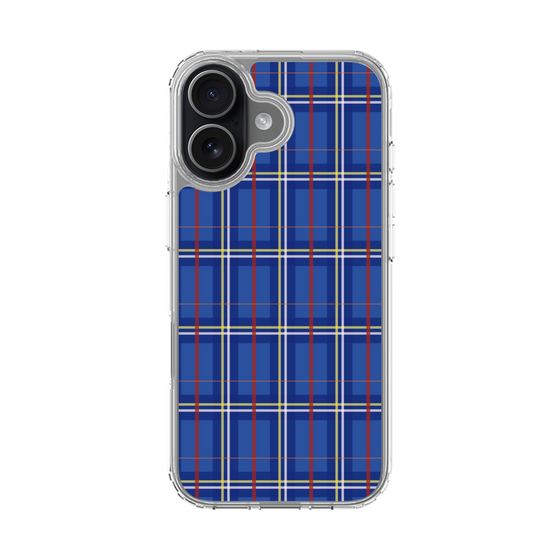 スリムプロテクションケース［ Tartan Check - Blue ］