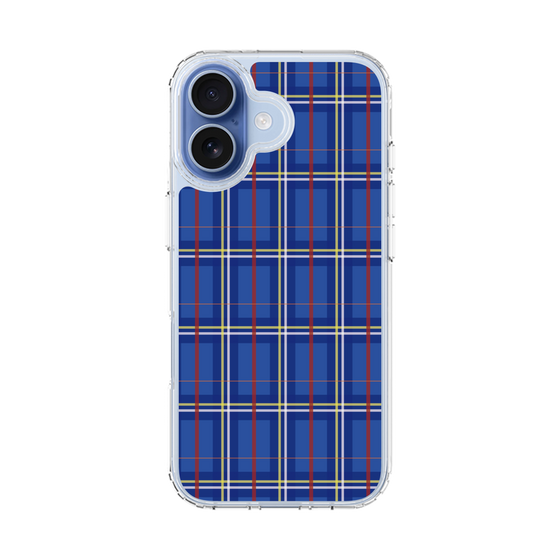 スリムプロテクションケース［ Tartan Check - Blue ］