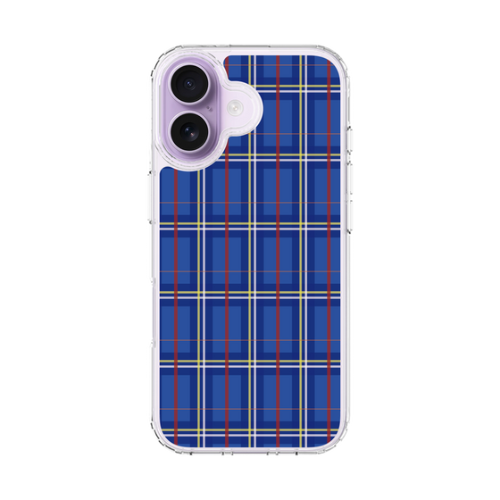 スリムプロテクションケース［ Tartan Check - Blue ］