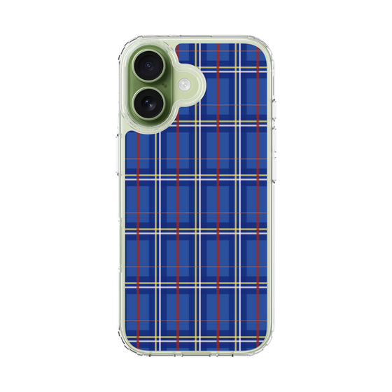 スリムプロテクションケース［ Tartan Check - Blue ］