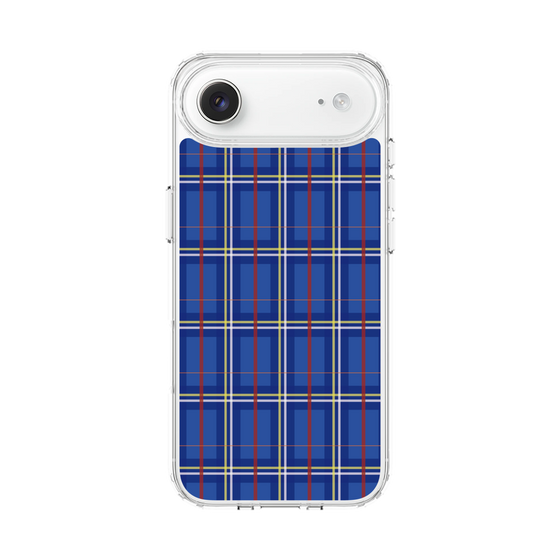 スリムプロテクションケース［ Tartan Check - Blue ］