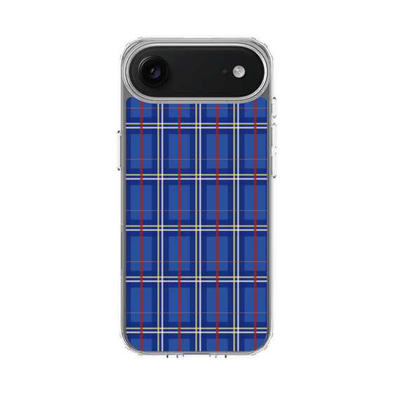 スリムプロテクションケース［ Tartan Check - Blue ］