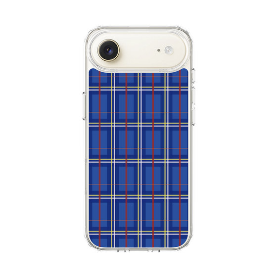 スリムプロテクションケース［ Tartan Check - Blue ］