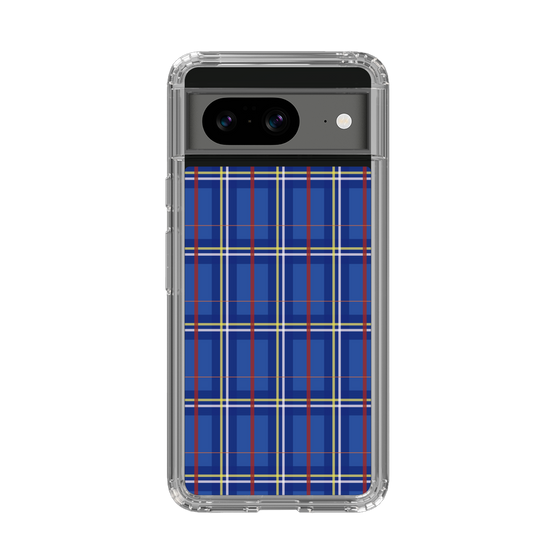 スリムプロテクションケース［ Tartan Check - Blue ］