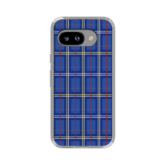 スリムプロテクションケース［ Tartan Check - Blue ］