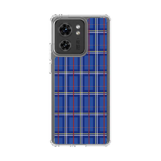 スリムプロテクションケース［ Tartan Check - Blue ］
