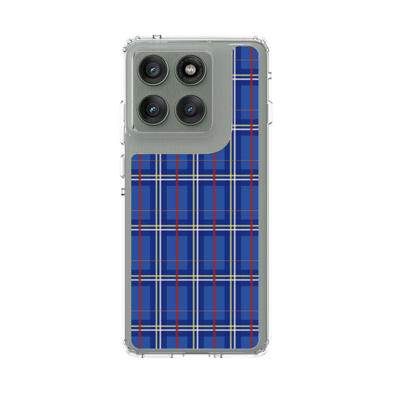 スリムプロテクションケース［ Tartan Check - Blue ］