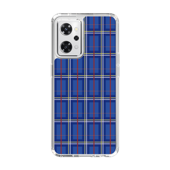 スリムプロテクションケース［ Tartan Check - Blue ］