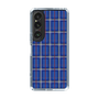 スリムプロテクションケース［ Tartan Check - Blue ］