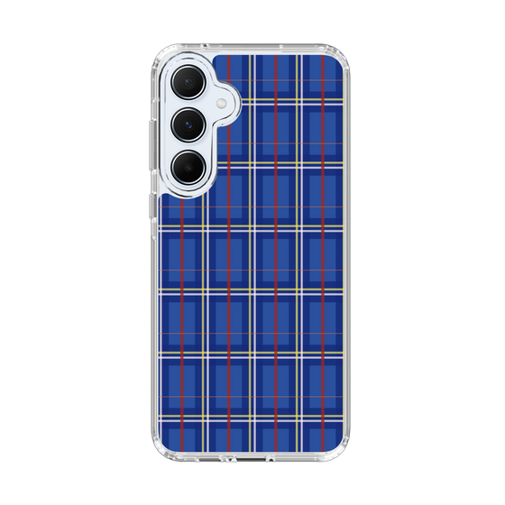 スリムプロテクションケース［ Tartan Check - Blue ］